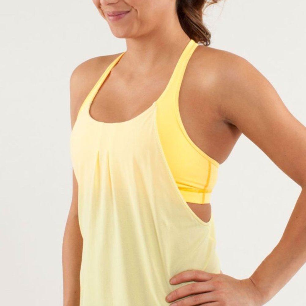 Lululemon 'Practice Freely Tank' w/ built in bra